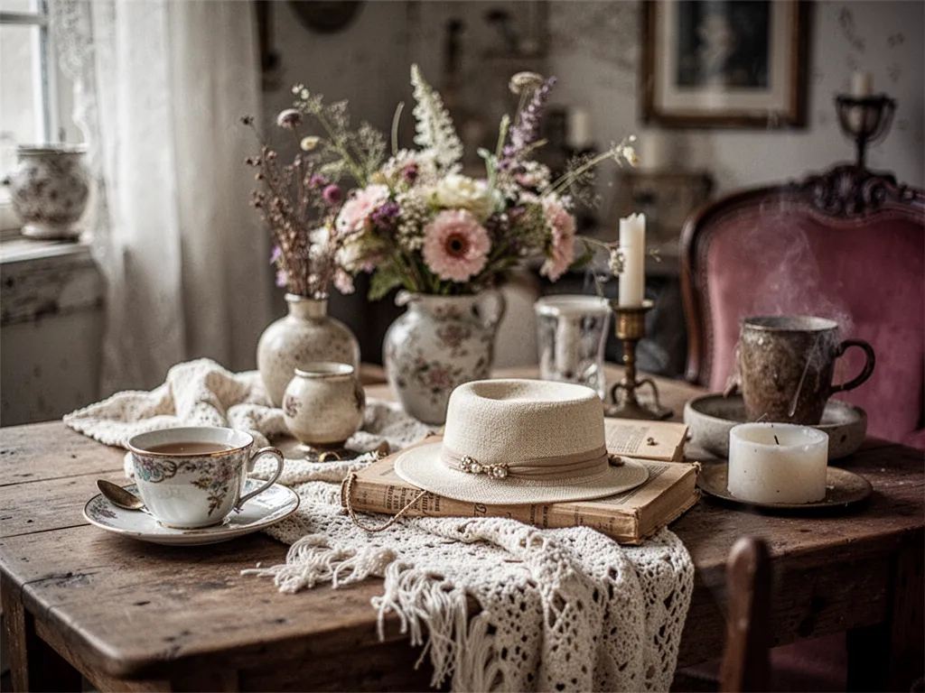 Femme portant une robe longue fluide écrue avec accessoires en raphia et bijoux dorés dans une rue ensoleillée