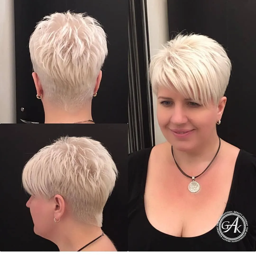 Visage rond et coupe courte : les coupes modernes qui affinent vraiment les traits